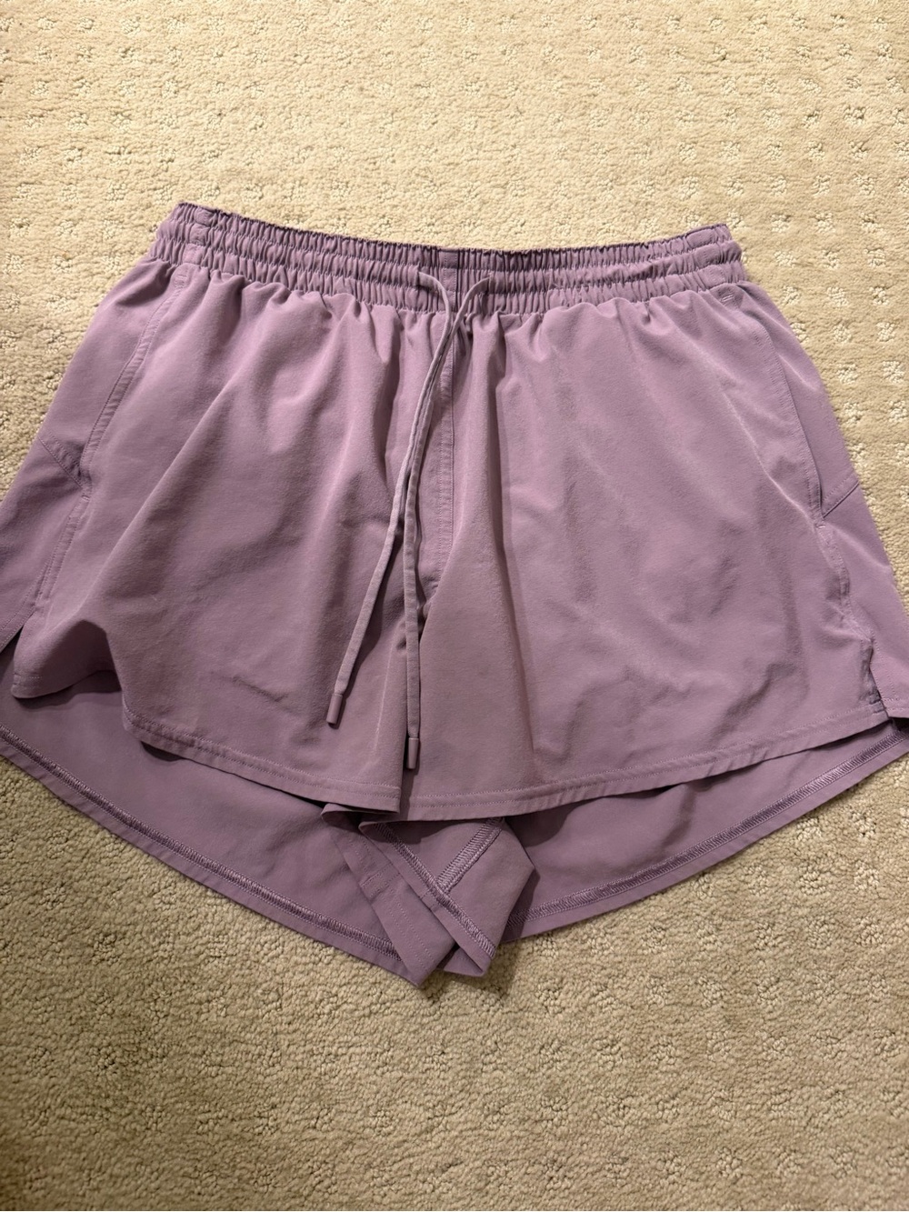 lululemon Pace Rival Shorts in Lavender Lux